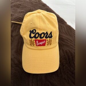 Coors baseball cap